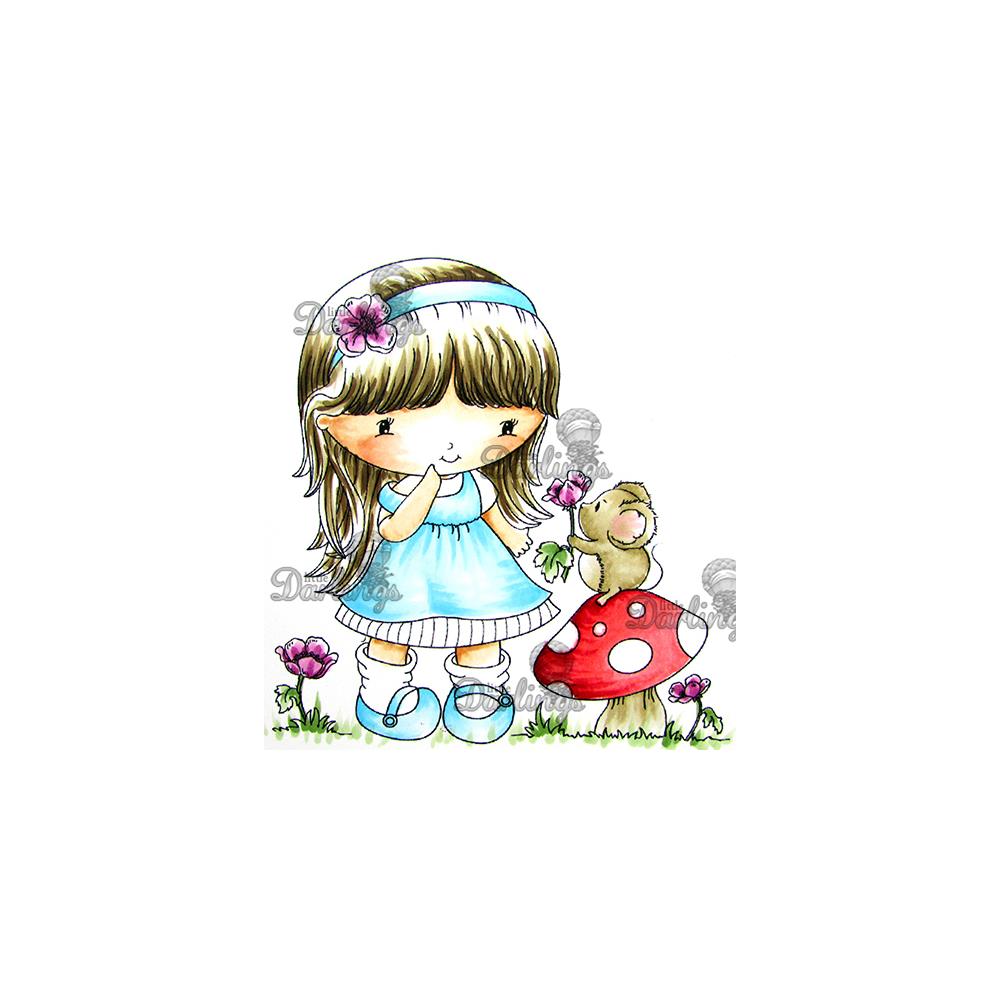 CandiBean Collection Cling Stamp - What's Up Buttercup